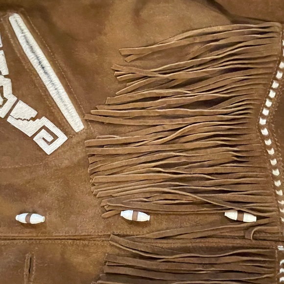 Rare Vintage Ralph Lauren Suede Eagle Jacket - Picture 4 of 8